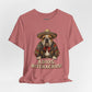 Bulldog in Sombrero T‑Shirt "Adios, Bitchachos!" Funny Mexican Fiesta Tee
