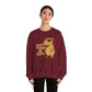 Don't Worry Be Capy! - Unisex Heavy Blend Crewneck Sweatshirt - Riff Raff Wear