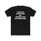 Funny Unisex Cotton Crew Tee - "I Suck at Apologies, So... Unfuck You, or Whatever" -Riff Raff Wear