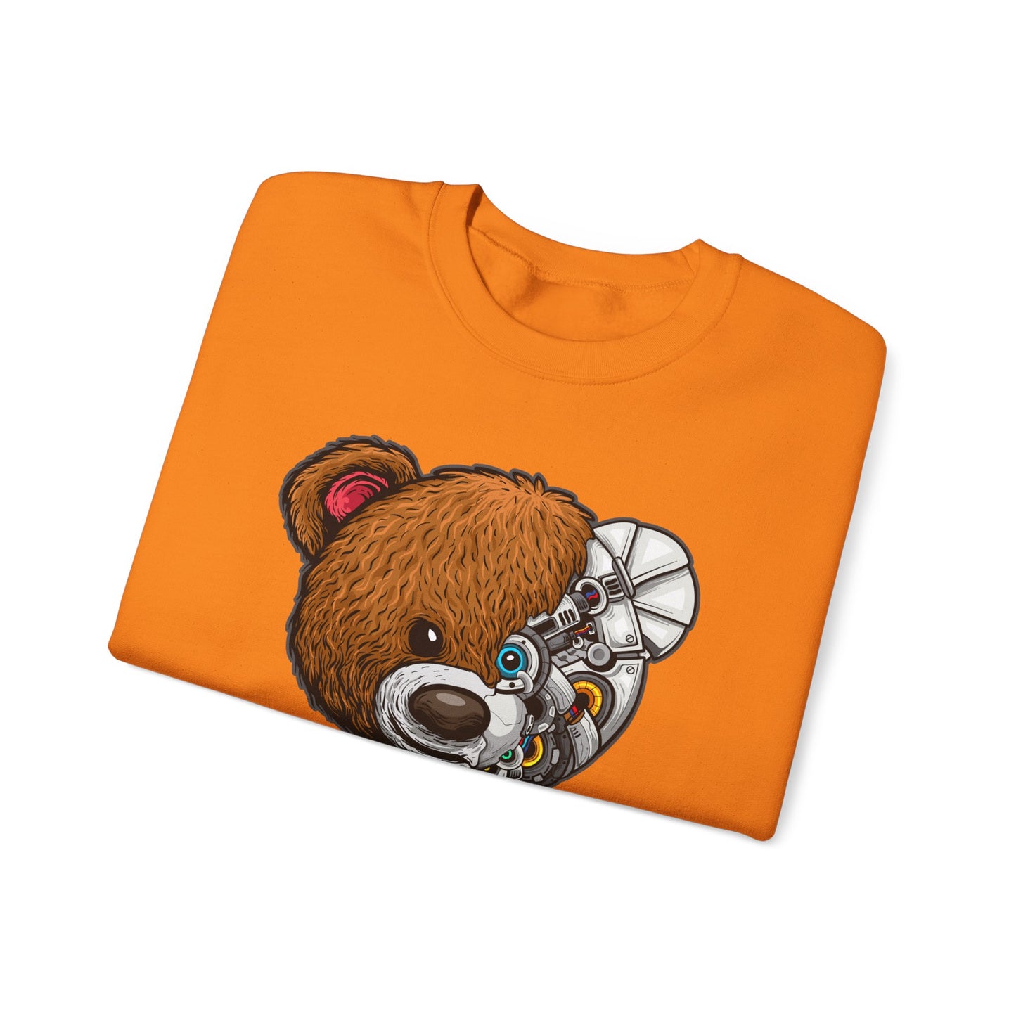 Riff Raff Wear Cyborg Bear Unisex Heavy Blend™ Crewneck Sweatshirt