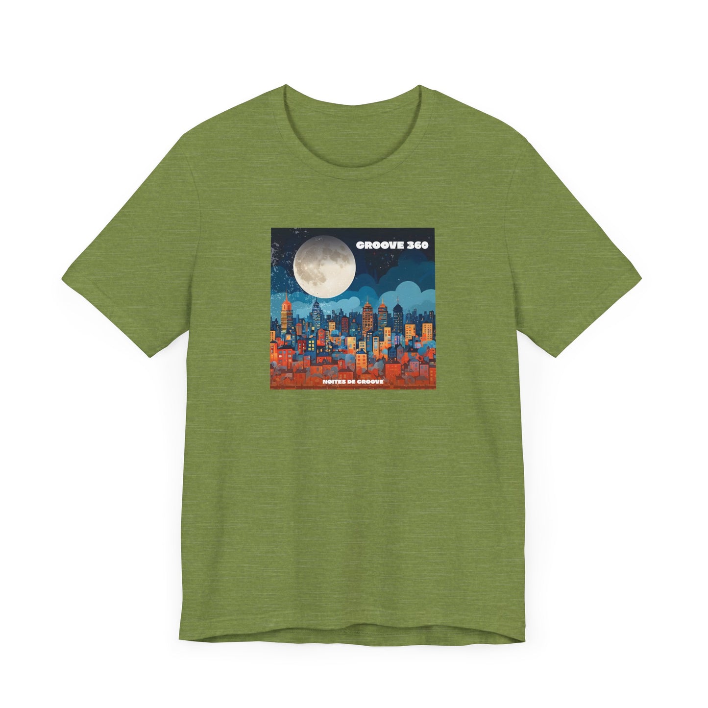 Groove 360 - Noites De Groove - Unisex Jersey Short Sleeve Tee