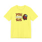 Dad Funny You Look Sus Unisex Jersey Short Sleeve Tee