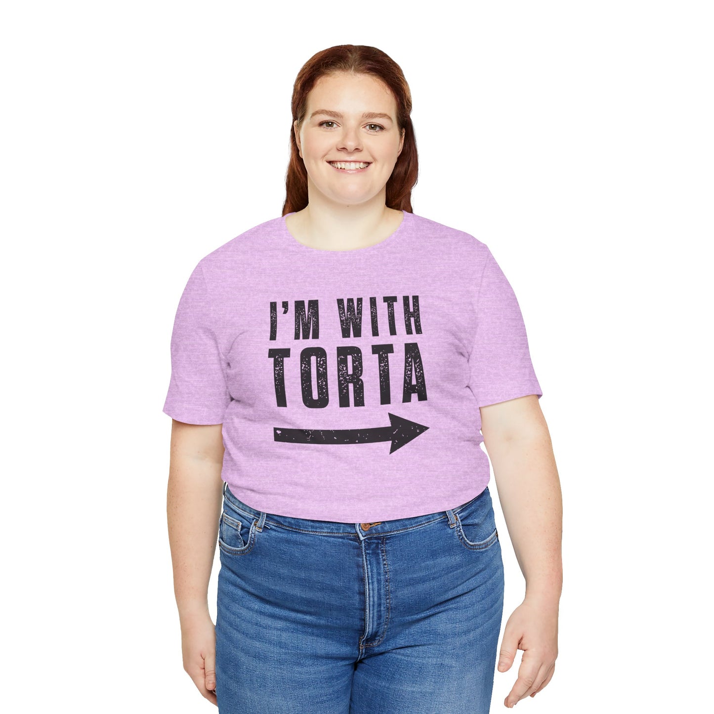 I’m With Torta Arrow Tee - Funny Family/Partner Mexican Food Shirt - Riff Rsff Wear