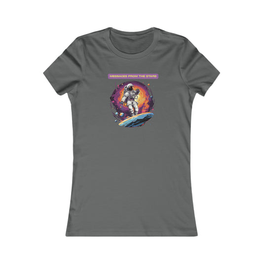 Riff Raff Wear Astronaut Messages From The Stars Women's Favorite Tee