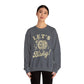Let's Bang! Unisex Crewneck Sweatshirt - Fun & Comfy Apparel for Music Lovers - Riff Raff Wear