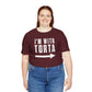 I’m With Torta Arrow Tee - Funny Family/Partner Mexican Food Shirt - Riff Rsff Wear