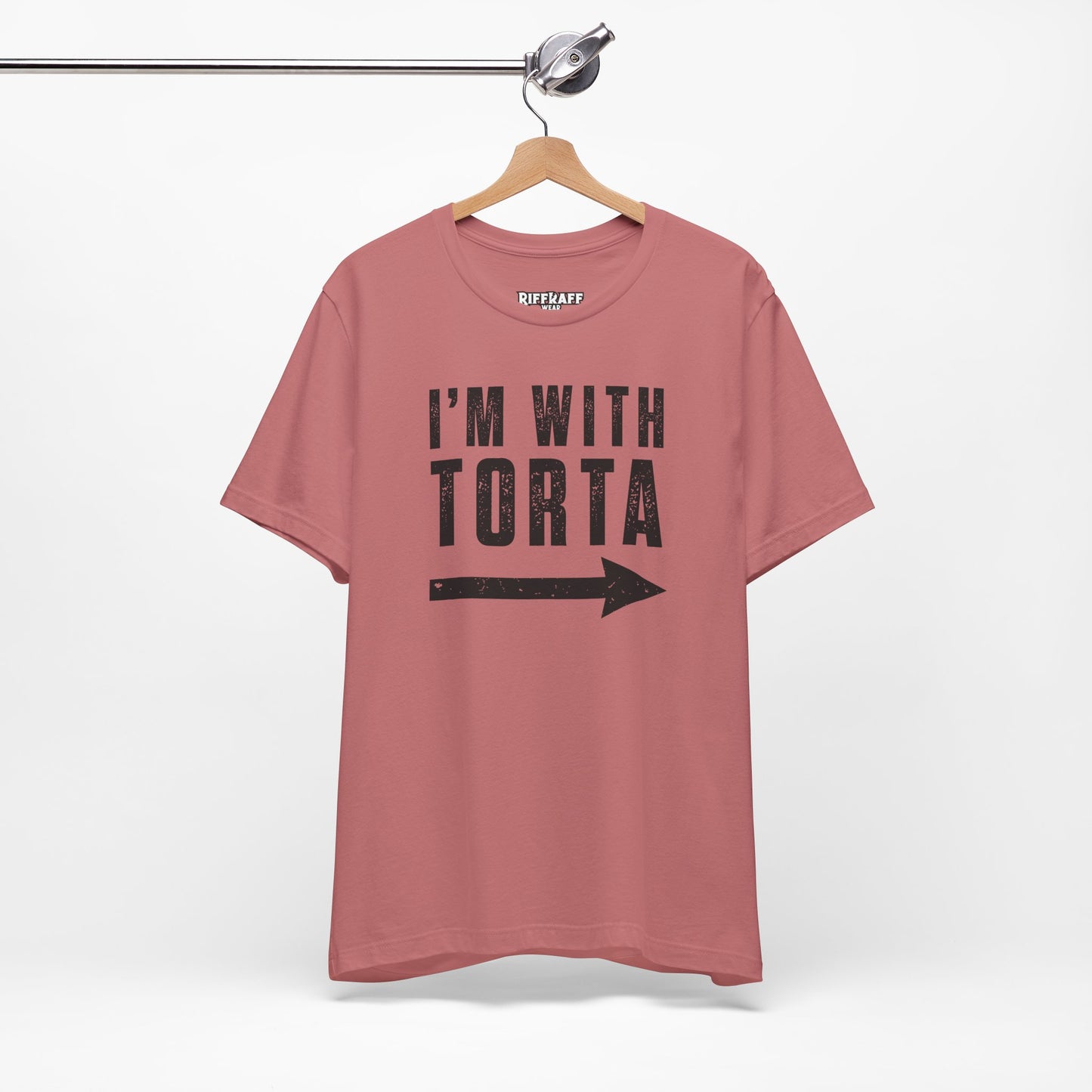 I’m With Torta Arrow Tee - Funny Family/Partner Mexican Food Shirt - Riff Rsff Wear