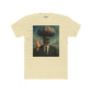 Surrealist Men's Cotton Crew Tee - Explosive Graphic Art - Riff Raff Wear