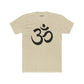 Unisex Cotton Crew Tee - OM od Aum Symbol Spiritual - Riff Raff Wear