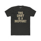 Funny Unisex Cotton Crew Tee - 'This Shirt is a Deepfake!' - Riff Raff Wear