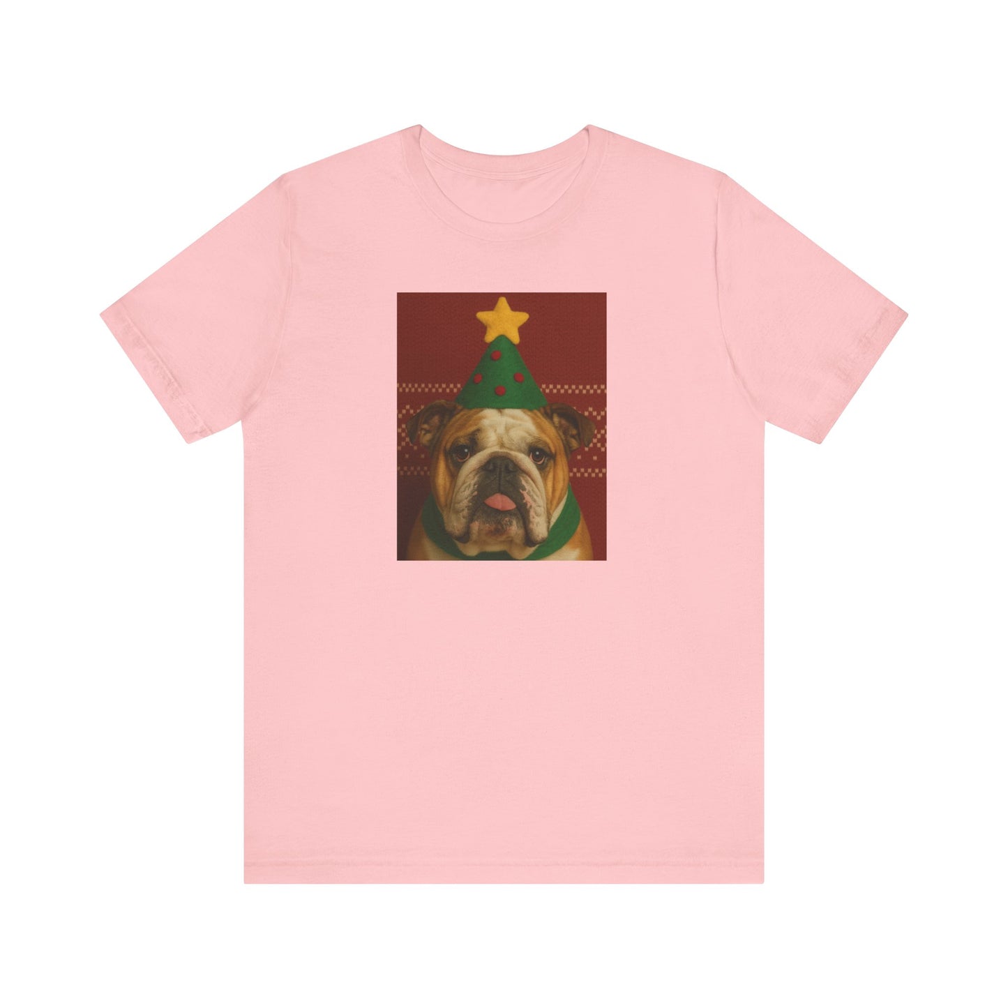 Festive Dog Christmas Tee, Cute Holiday T-Shirt, Unisex Pet Lover Gift, Funny Pet Design, Christmas Apparel - Riff Raff Wear