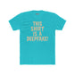Funny Unisex Cotton Crew Tee - 'This Shirt is a Deepfake!' - Riff Raff Wear