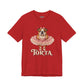 Bulldog Ballerina T-Shirt 'Torta' Cute Dog Graphic Tee