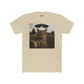 Alien Cat Unisex Cotton Crew Tee – Funny UFO Graphic T-Shirt - Riff Raff Wear