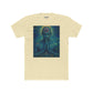 Meditative Unisex Cotton Crew Tee  Zen Art Design - Riff Raff Wear