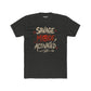 Savage Mode Activated Unisex Cotton Crew Tee – Casual Graphic Shirt for Everyday Style - Riff Raff Wear