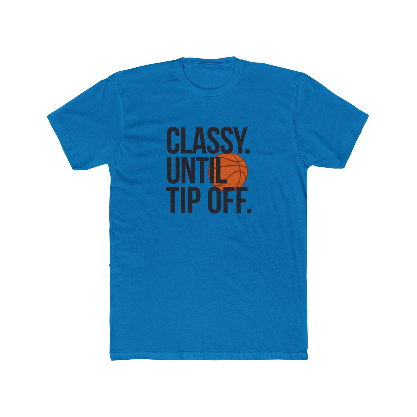 Stylish Basketball Tee - Perfect for Game Day, Sports Fans, and Casual Wear, Gift for Gym Lovers, Unisex Cotton Crew Tee