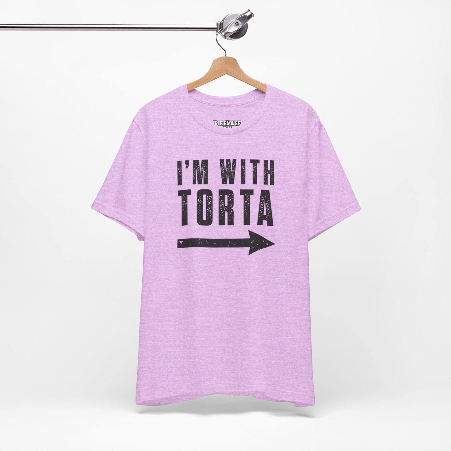 I’m With Torta Arrow Tee - Funny Family/Partner Mexican Food Shirt - Riff Rsff Wear