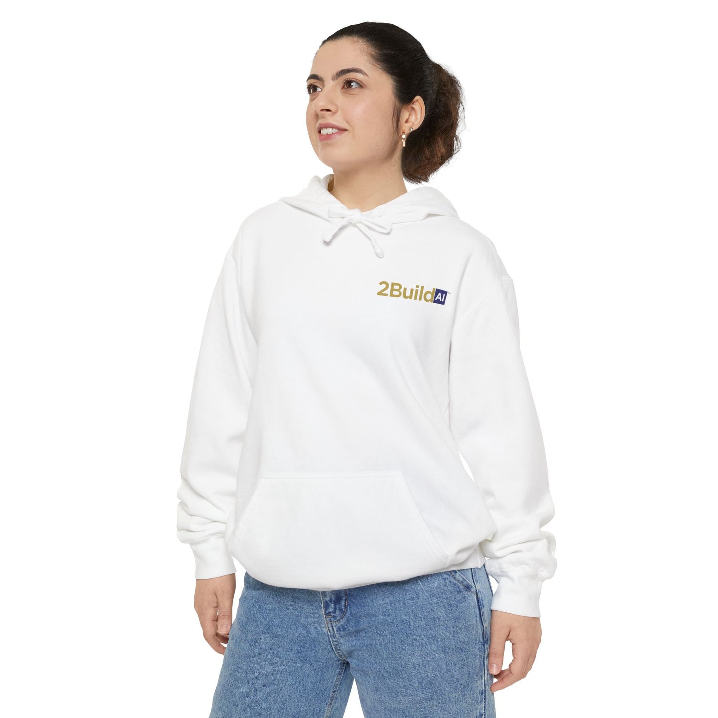 2Build AI - Unisex Garment-Dyed Hoodie