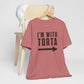 I’m With Torta Arrow Tee - Funny Family/Partner Mexican Food Shirt - Riff Rsff Wear