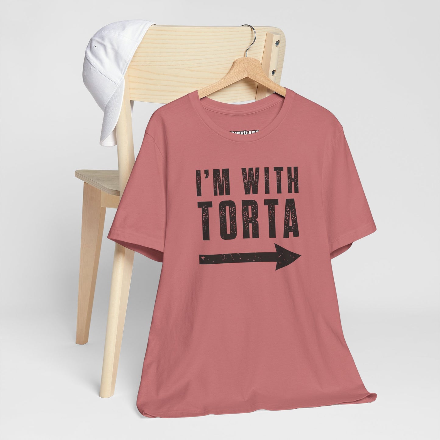 I’m With Torta Arrow Tee - Funny Family/Partner Mexican Food Shirt - Riff Rsff Wear