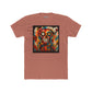 Colorful Skeleton Art Unisex Cotton Crew Tee - Day of the Dead Shirt - Riff Raff Wear