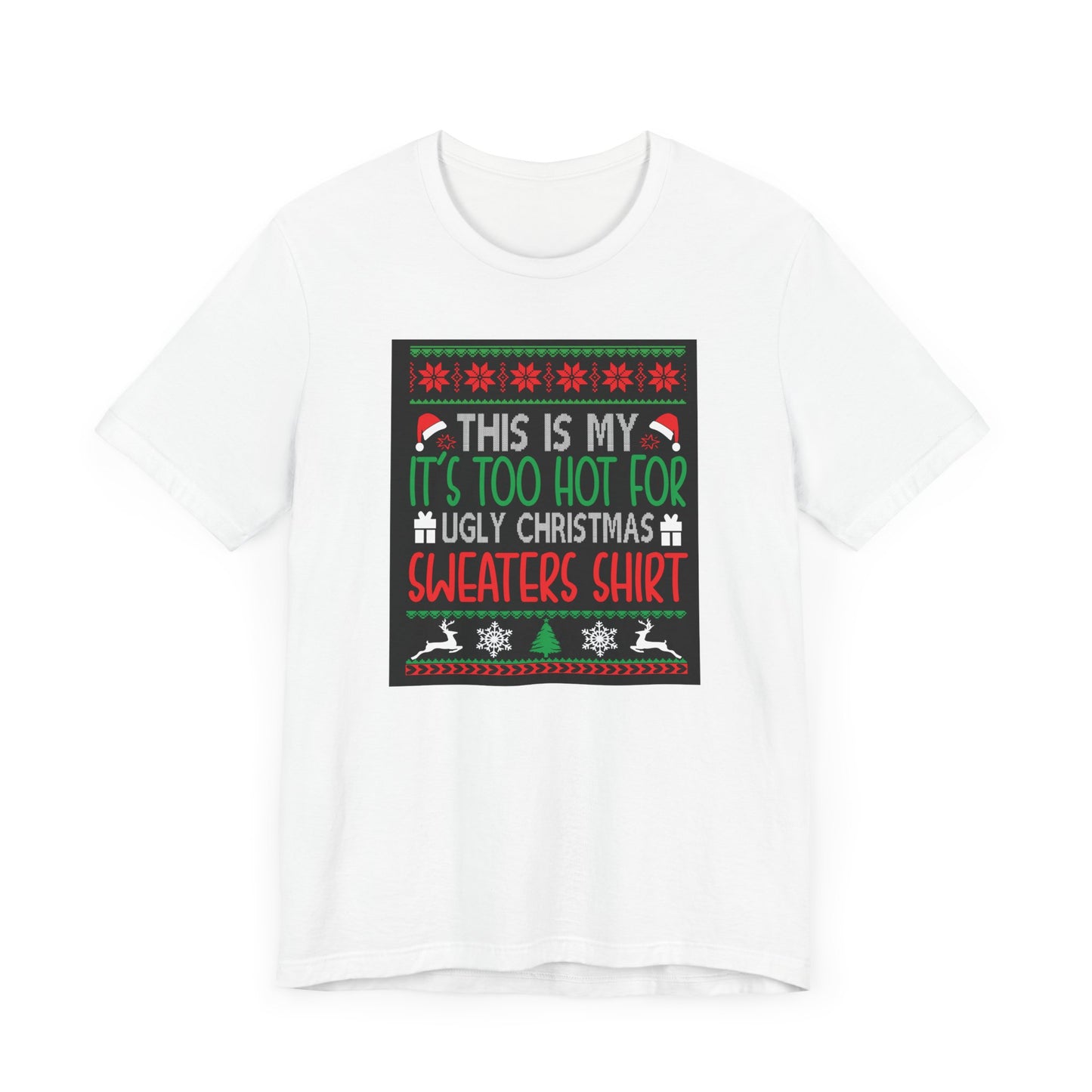 Riff Raff Wear Ugly Christmas Shirt Unisex Jersey Short Sleeve Tee