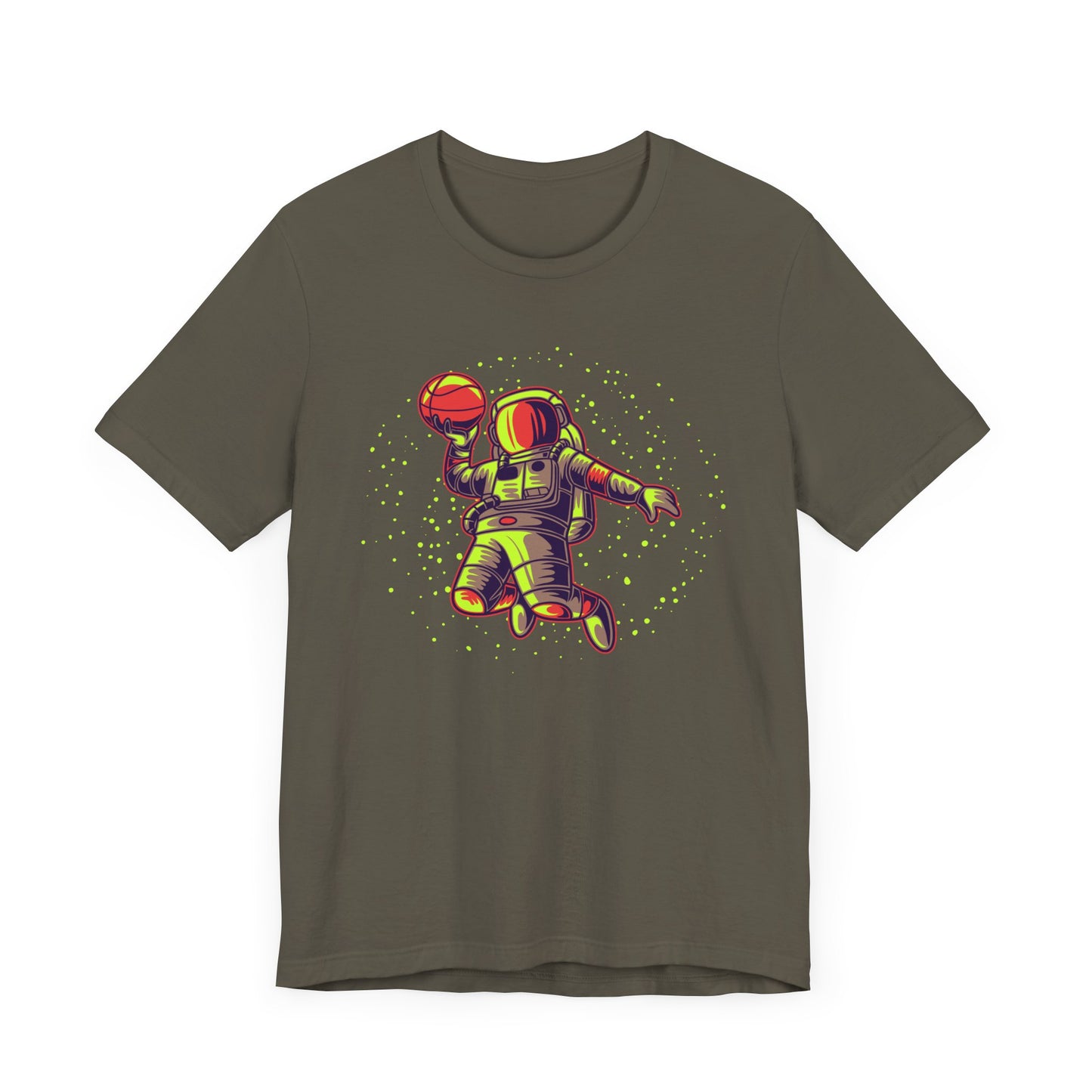 Riff Raff Wear Astronaut Hoops II Unisex Jersey Short Sleeve Tee