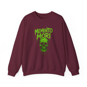 Memento Mori Sweatshirt, Goth Clothing, Dark Academia Style, Halloween Fashion, Grunge Streetwear, Unisex Crewneck - Riff Raff Wear