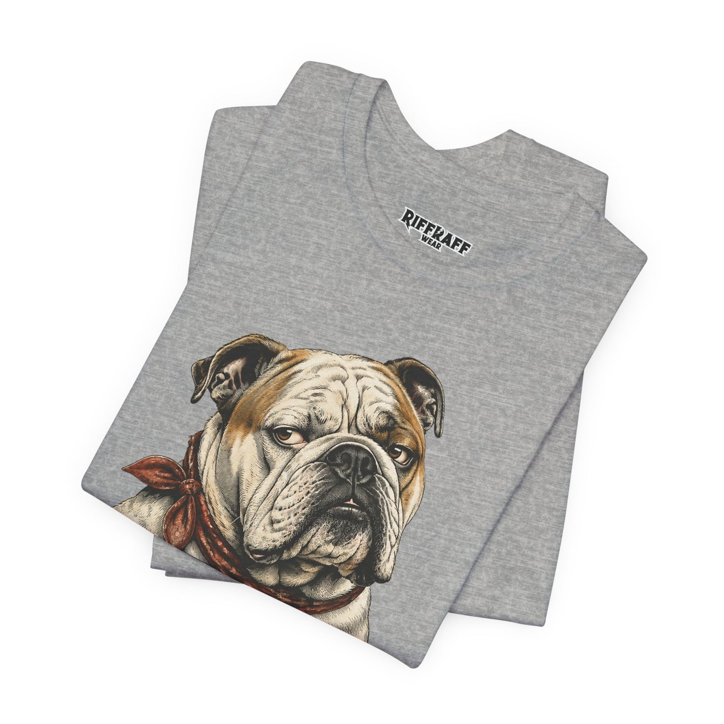 Bruh Bulldog T-Shirt Vintage English Bulldog Graphic Tee