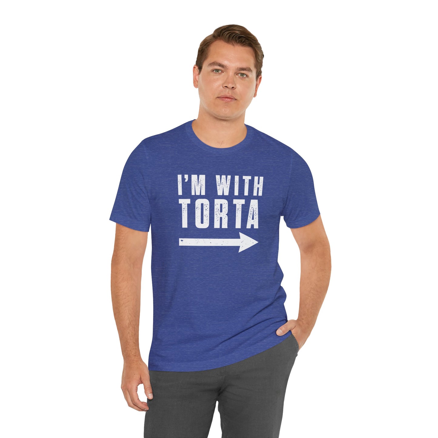 I’m With Torta Arrow Tee - Funny Family/Partner Mexican Food Shirt - Riff Rsff Wear