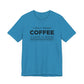 Dad Funny Coffee Unisex Jersey Short Sleeve Tee