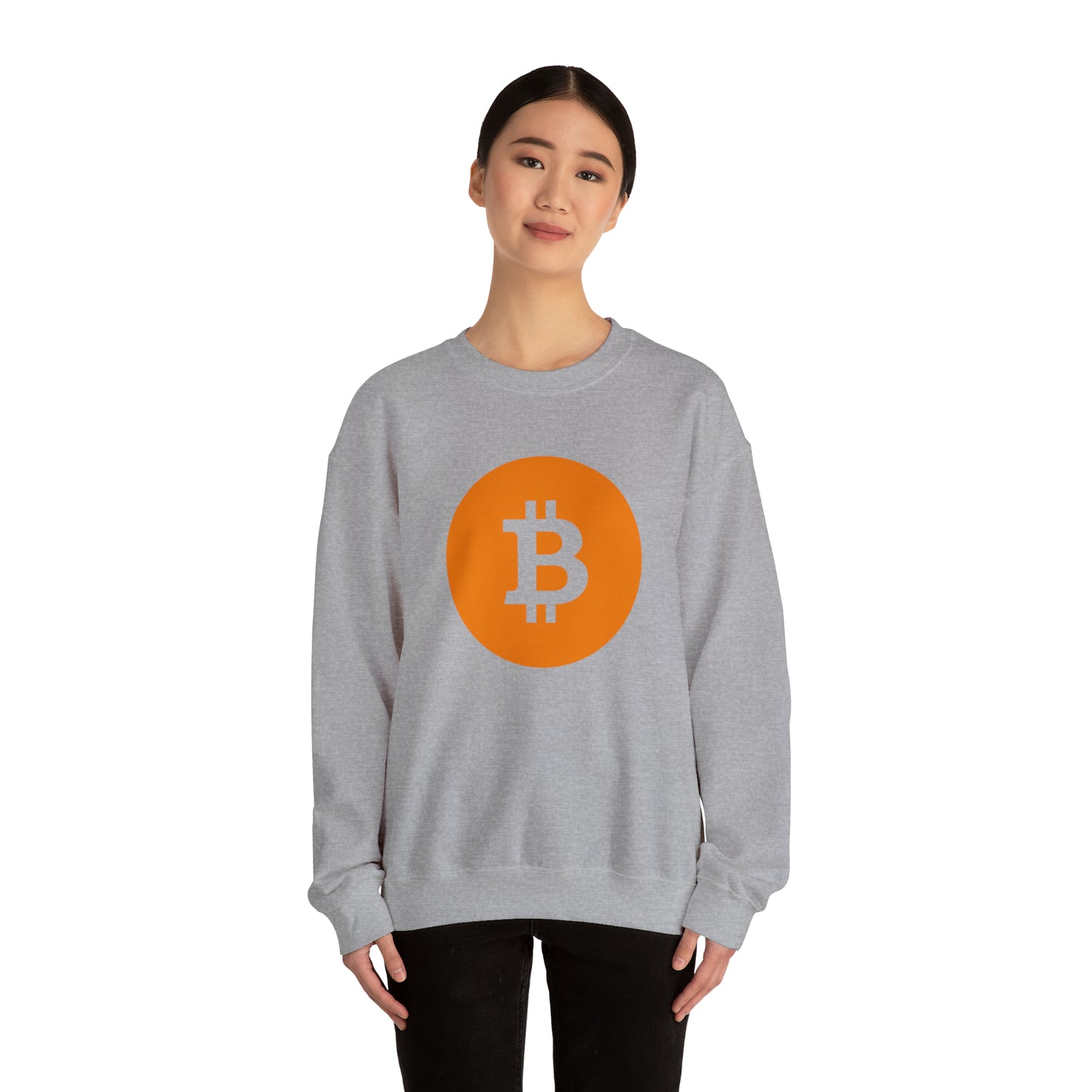 Riff Raff Wear Bitcoin Unisex Heavy Blend™ Crewneck Sweatshirt