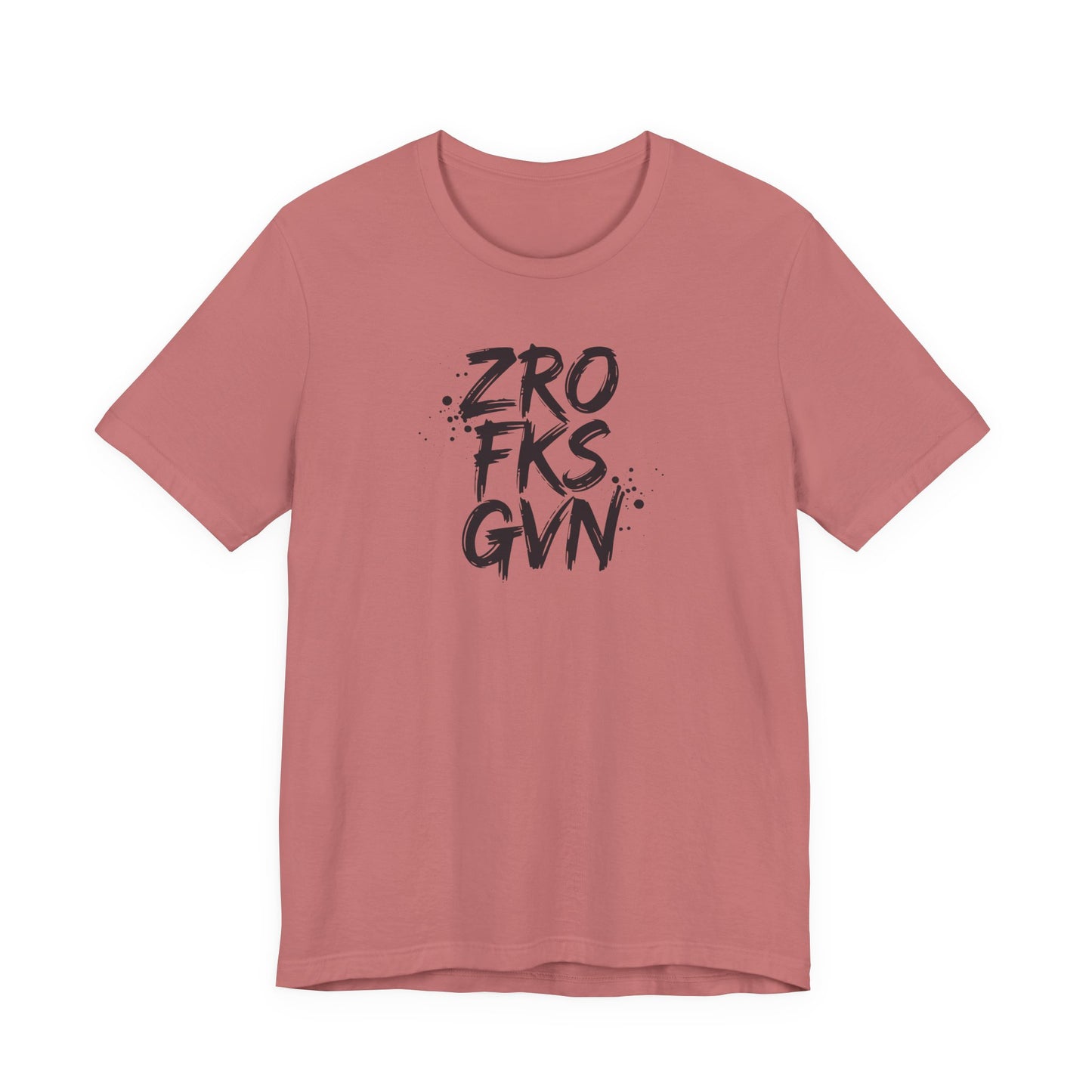 Unisex Graphic Tee - ZROFRSGVN, Casual Wear, Graphic Shirt, Streetwear, Everyday Fashion, Gift for Him/Her - Riff Raff Wear