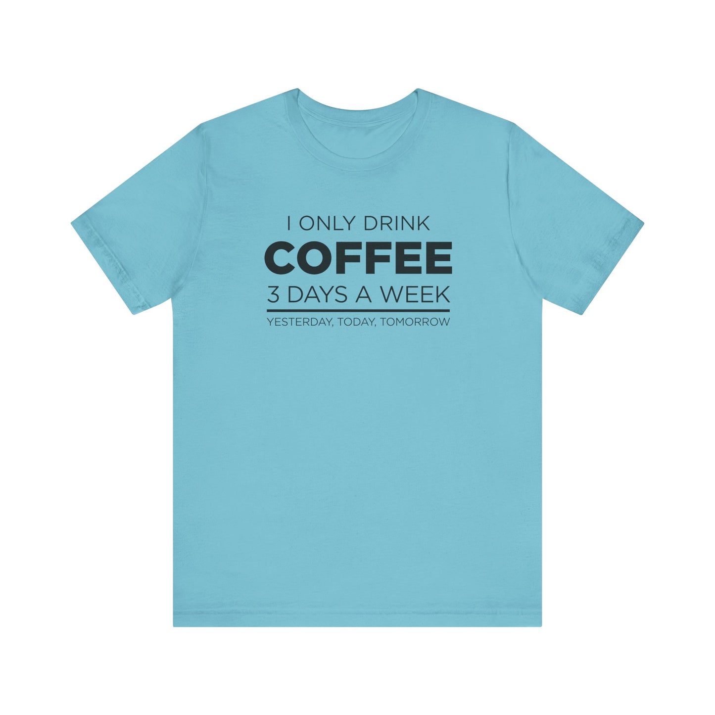 Dad Funny Coffee Unisex Jersey Short Sleeve Tee