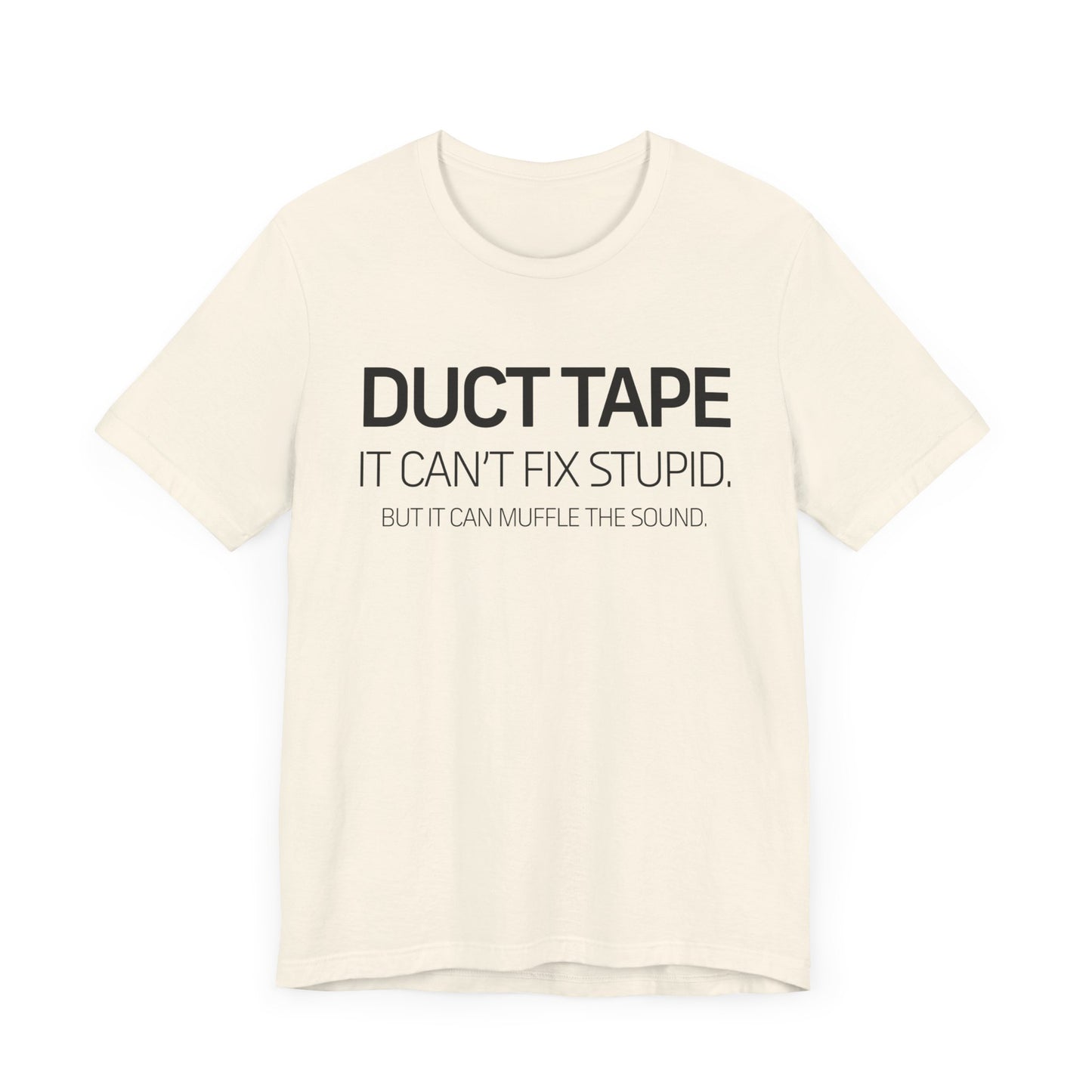 Dad Funny Duct Tape Unisex Jersey Short Sleeve Tee