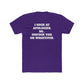 Funny Unisex Cotton Crew Tee - "I Suck at Apologies, So... Unfuck You, or Whatever" -Riff Raff Wear