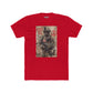 Unisex Cotton Crew Tee - Make Peace Not War Political Art - Riff Raff Wear