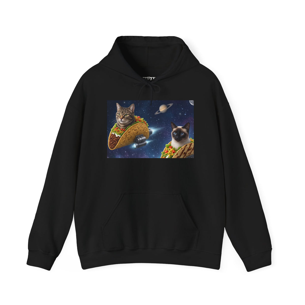 Cat Taco Space Hoodie