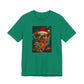 Festive Dog Pizza Tee - Unisex Short Sleeve T-Shirt, Funny Holiday Shirt, Pet Lover Gift, Christmas Apparel, Cute Animal Tee - Riff Raff Wear
