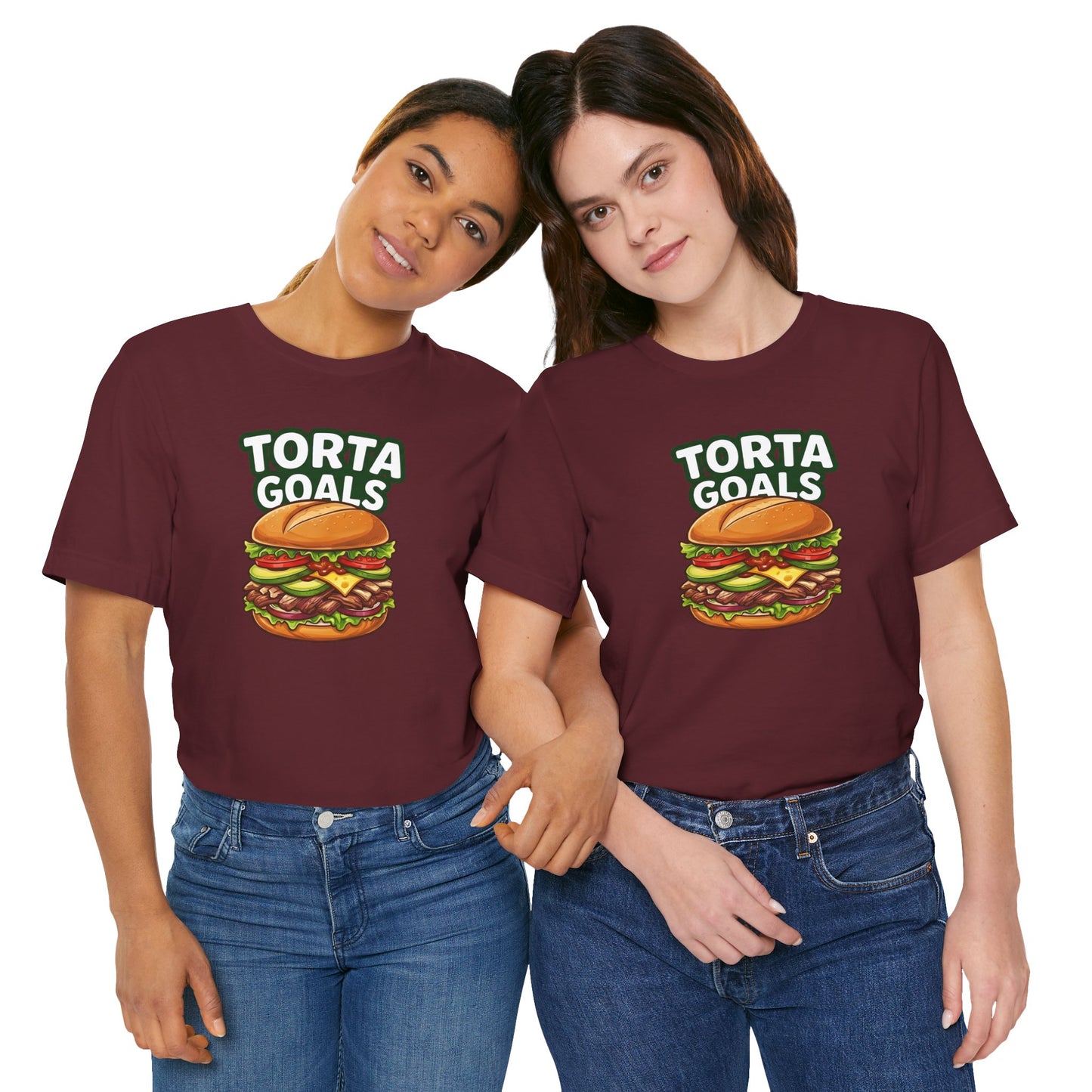 T-Shirt - "Torta Goals" Burger Graphic Tee - Riff Raff Wear