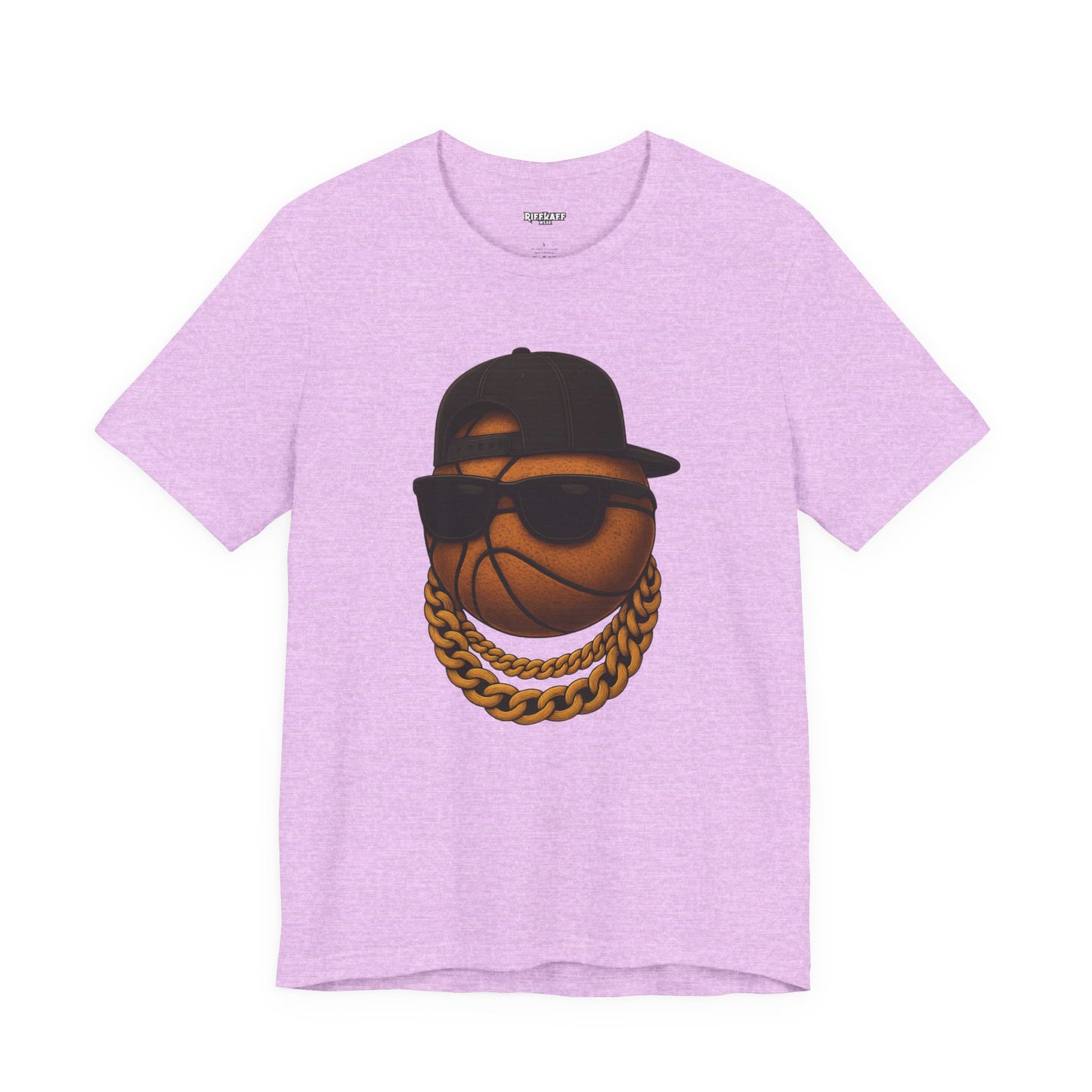 Basketball Bling Tee — Cool Hip-Hop Ball Graphic T-Shirt