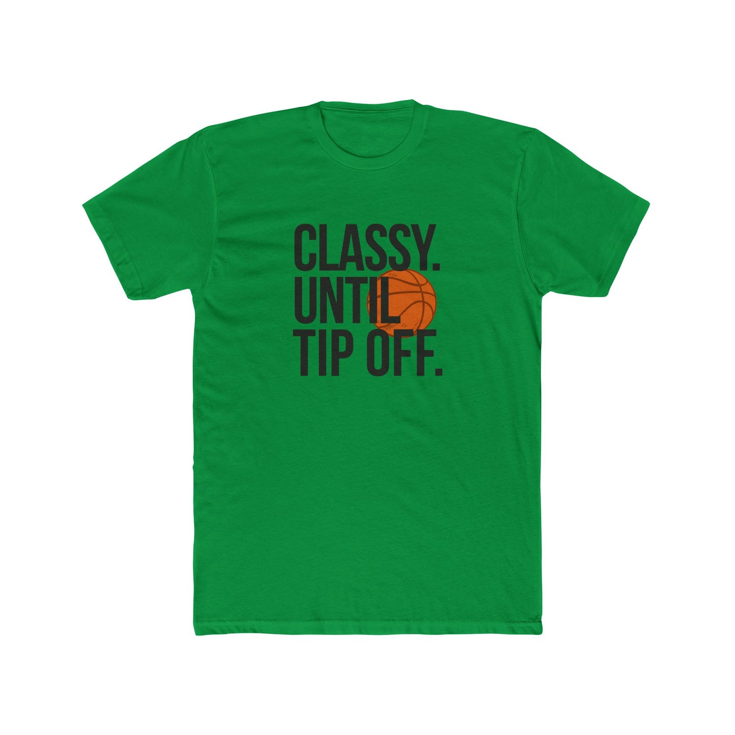 Stylish Basketball Tee - Perfect for Game Day, Sports Fans, and Casual Wear, Gift for Gym Lovers, Unisex Cotton Crew Tee