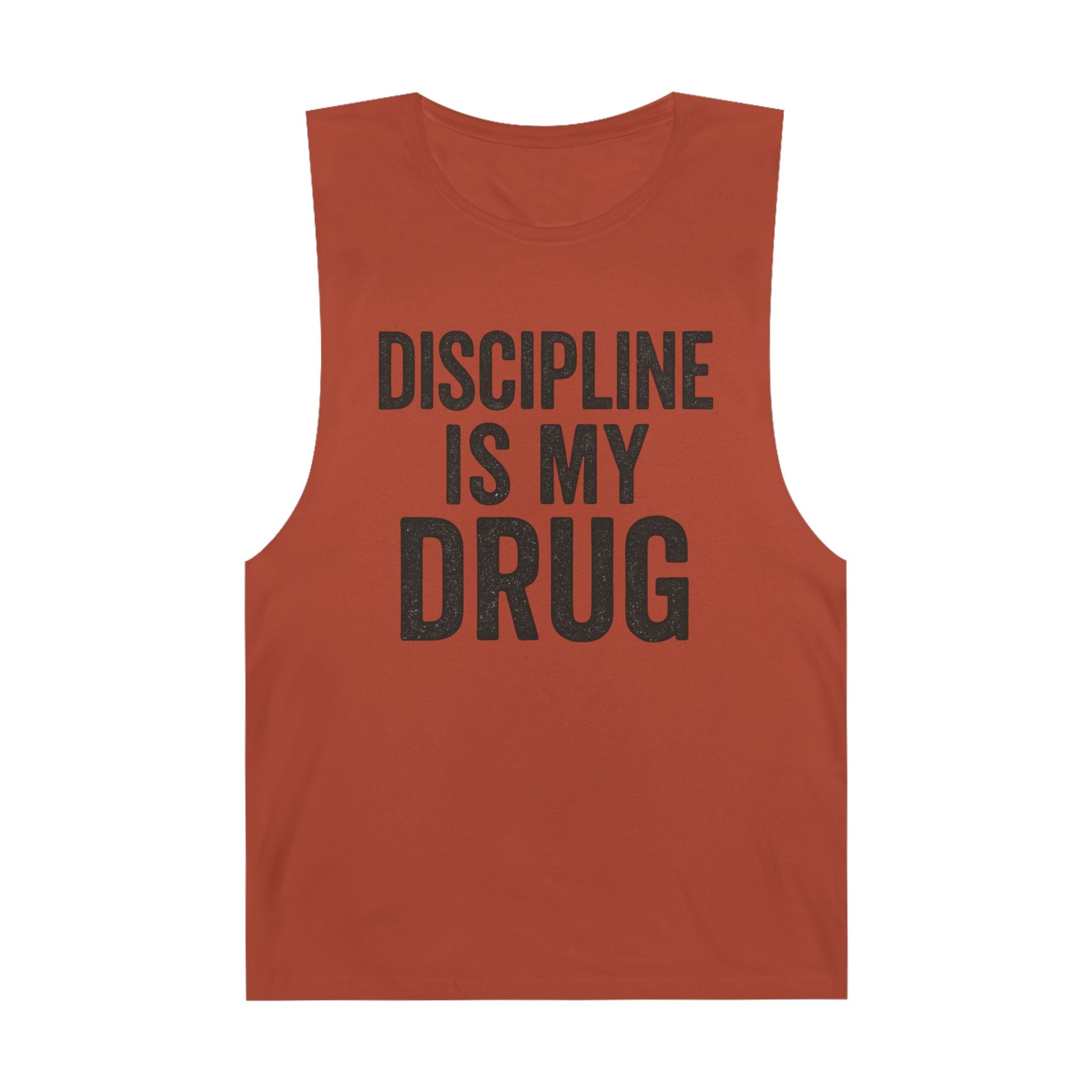 Discipline Is My Drug Unisex Tank Top - Motivational Fitness Apparel - Riff Raff Wear