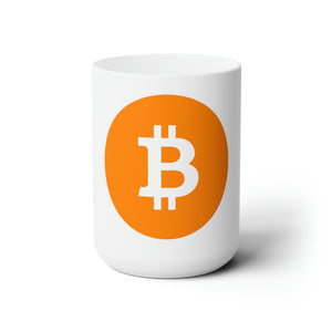 Riff Raff Wear Bitcoin Ceramic Mug 15oz