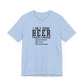 Dad Funny Beer Unisex Jersey Short Sleeve Tee