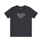 Fate leads the willing and drags along the reluctant - Unisex Jersey Short Sleeve Tee  Mind Forge -Raff Raff Wear