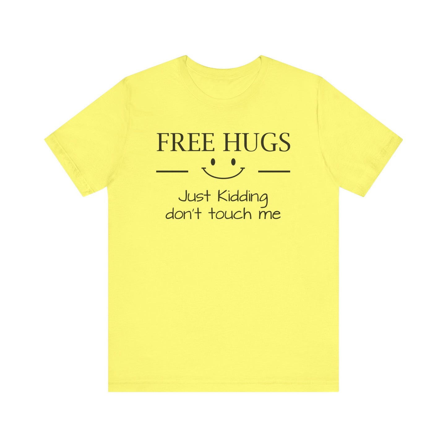 Dad Funny Free Hugs Unisex Jersey Short Sleeve Tee