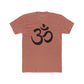 Unisex Cotton Crew Tee - OM od Aum Symbol Spiritual - Riff Raff Wear