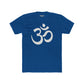 Unisex Cotton Crew Tee - OM od Aum Symbol Spiritual - Riff Raff Wear